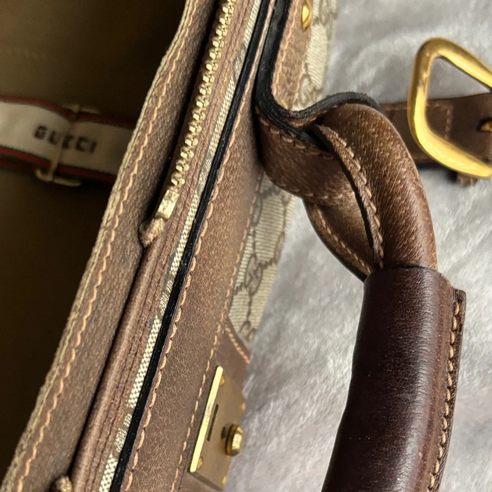 Vintage Authentic Gucci Luggage (Carry on)